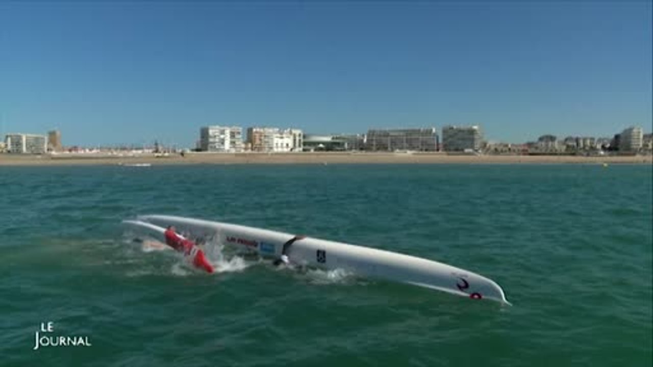 Vendée Va'a : Des tests de retournement des pirogues
