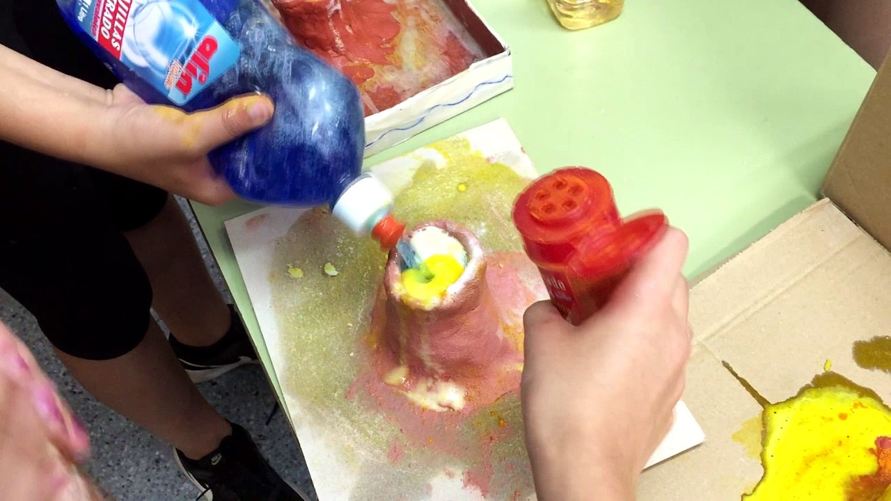 Experimentos: Volcanes - 6º - CEIP Cruz Valero 2016/17