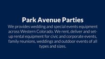 The Complete Party Rentals For All Occasions | Park Avenue Parties