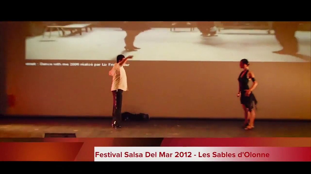 Dance with me - Armando Danse  et Delphine Zinck  Festival Salsa Del Mar 2012 - Les Sable d'Olonne  - Palais de congres