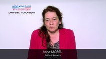 Législatives 2017. Anne Morel : 8e circonscription du Finistère (Quimperlé-Concarneau)