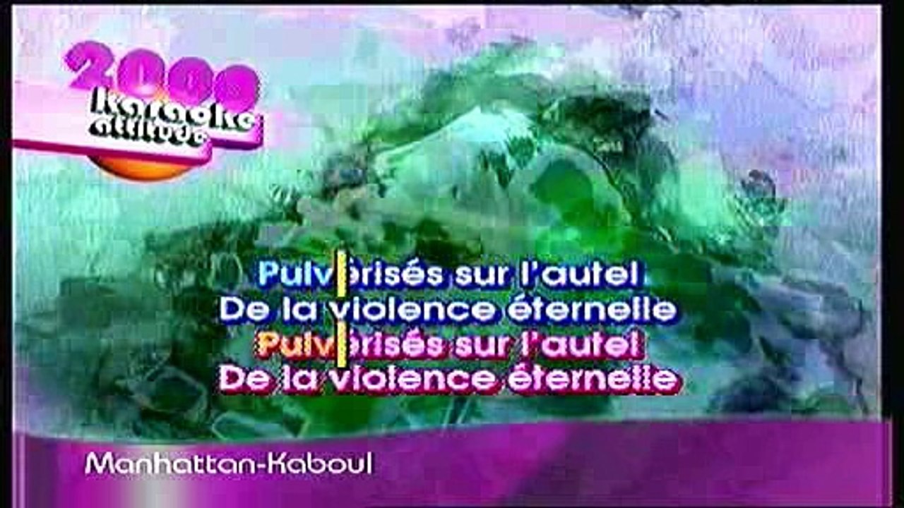 Renaud et A. Red - Manhattan-Kaboul - karaoke video chanté