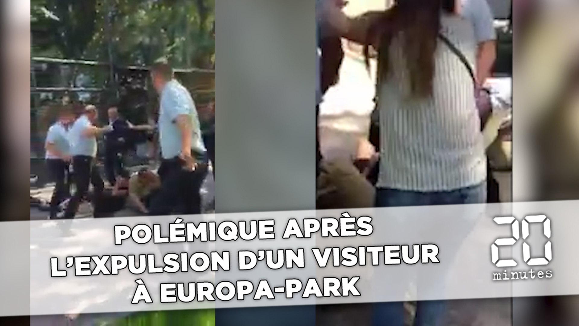 Polémique après une altercation entre des videurs et des hommes expulsés à  Europa-Park - Vidéo Dailymotion