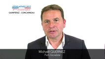 Législatives 2017. Michaël Quernez : 8e circonscription du Finistère (Quimperlé-Concarneau)