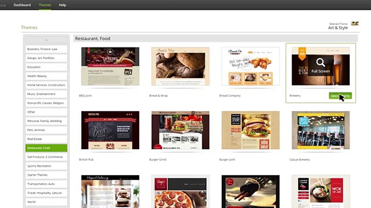 website builder