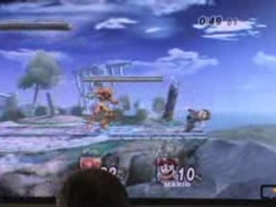 SSBB mario vs samus