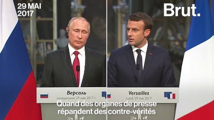 Les médias Sputnik et RT dans le collimateur d’Emmanuel Macron