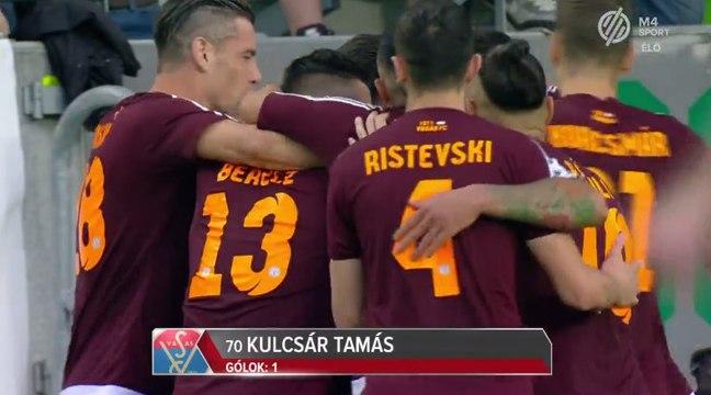 Tamás Kulcsár Goal HD - Vasas 1-1 Ferencváros 31.05.2017