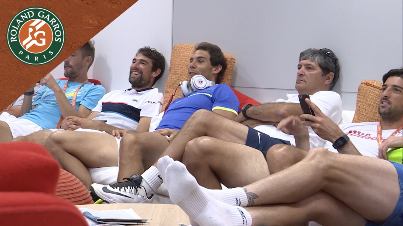 Roland Garros 2017 - Mercredi 31 mai - Ambiance de vestiaires