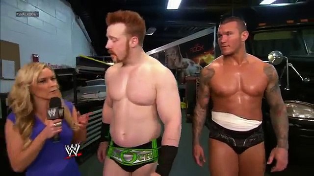 Mark Henry Attacks Sheamus Backstage WWE Smackdown April 12th 2013