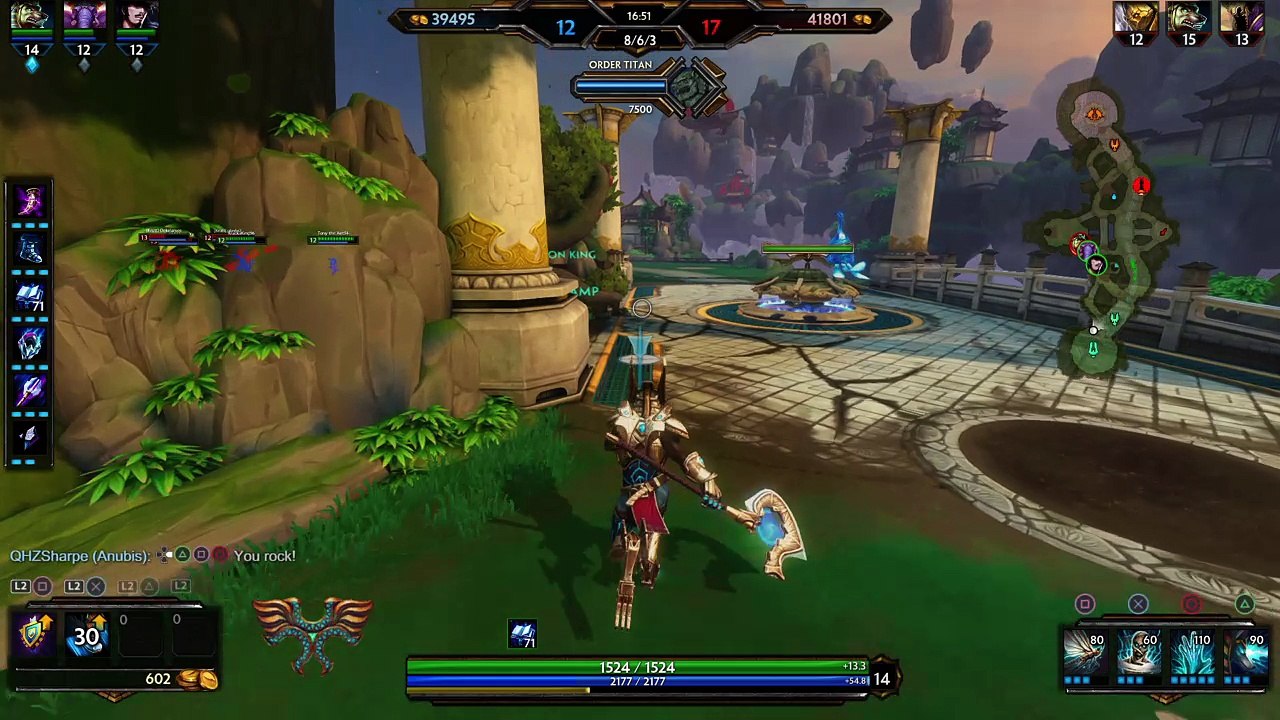 Synchronized healthbar dive 9/10