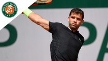 Roland-Garros 2017 : 2T Dimitrov - Robredo - Les temps forts