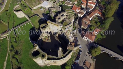 CLISSON ET SON CHÂTEAU VU PAR DRONE AU PRINTEMPS 5
