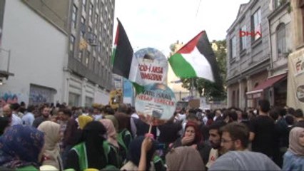 Beyoğlu'nda Mavi Marmara Eylemi