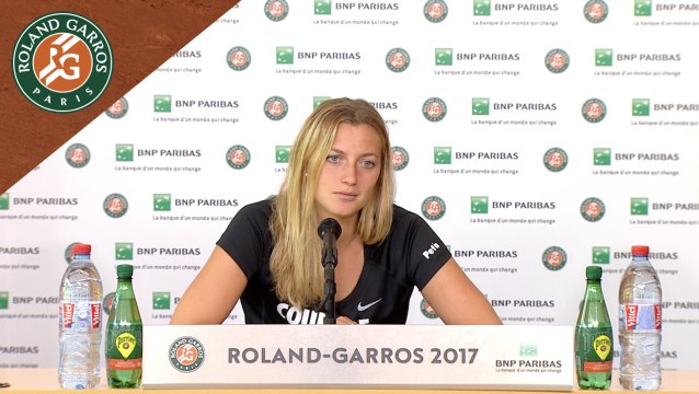 Roland Garros 2017 : 2T conférence de presse Petra Kvitova