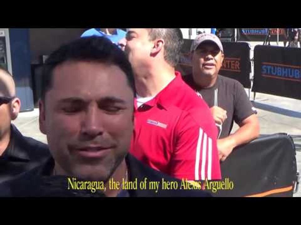 De La Hoya ASKED BY FANS WILL Mayweather RETURN? Oscar: HOPE NOT!!! CHAVEZ, ROBINSON TBE!!!