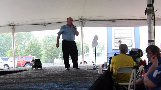 Danny McCorkle sings 'Swing Down Sweet Chariot' Elvis Week 2013