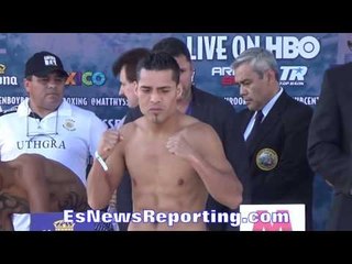 Mercito "No Mercy" Gesta makes weight!!! READY FOR WAR!!! - EsNews Boxing