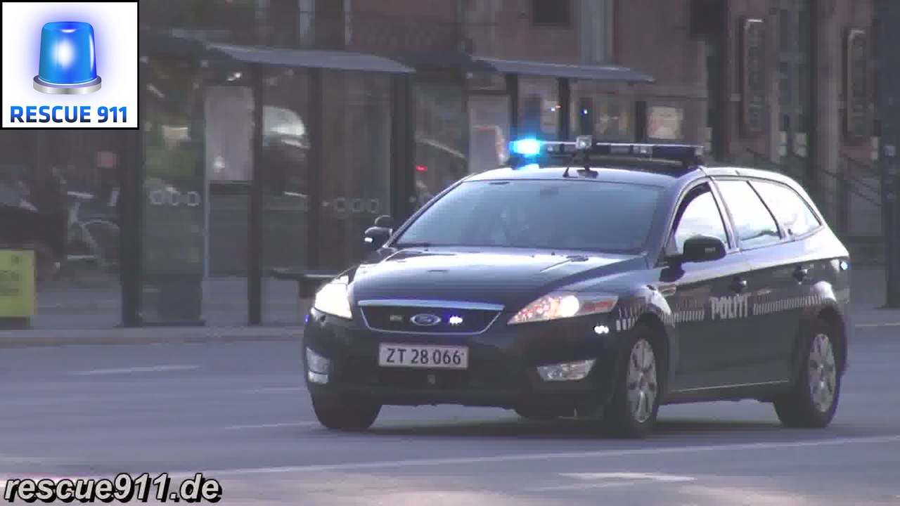 Politi Kobenhavn // Marked + Unmarked car Police Copenhagen