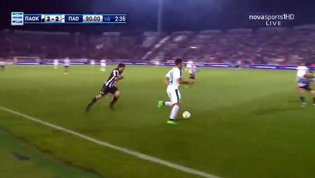 Guillermo Federico Molins Palmeiro GOAL HD - PAOK	2-3 Panathinaikos 31.05.2017