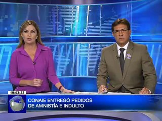 Dirigentes de la CONAIE entregaron pedidos de amnistía e indulto