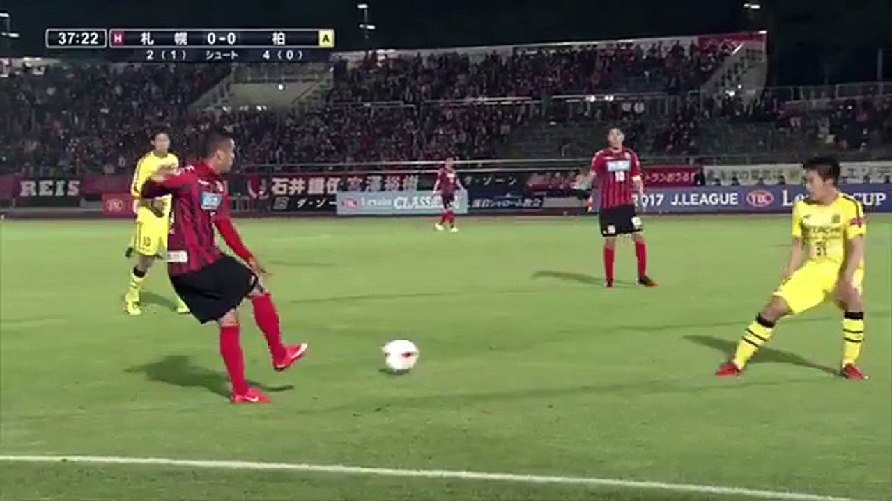 Consadole Sapporo 1:0 Kashiwa (J-League Cup 31 May 2017)