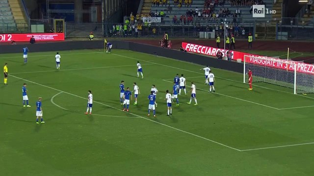 Gianmarco Ferrari Goal - Italy vs San Marino 2-0 31.05.2017 (HD)