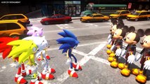 SONIC THE HEDGEHOG COLORS VS FIVE NIGHTS AT FREDDYS - EPIC BATTLE SONIC THE HEDGEHOG