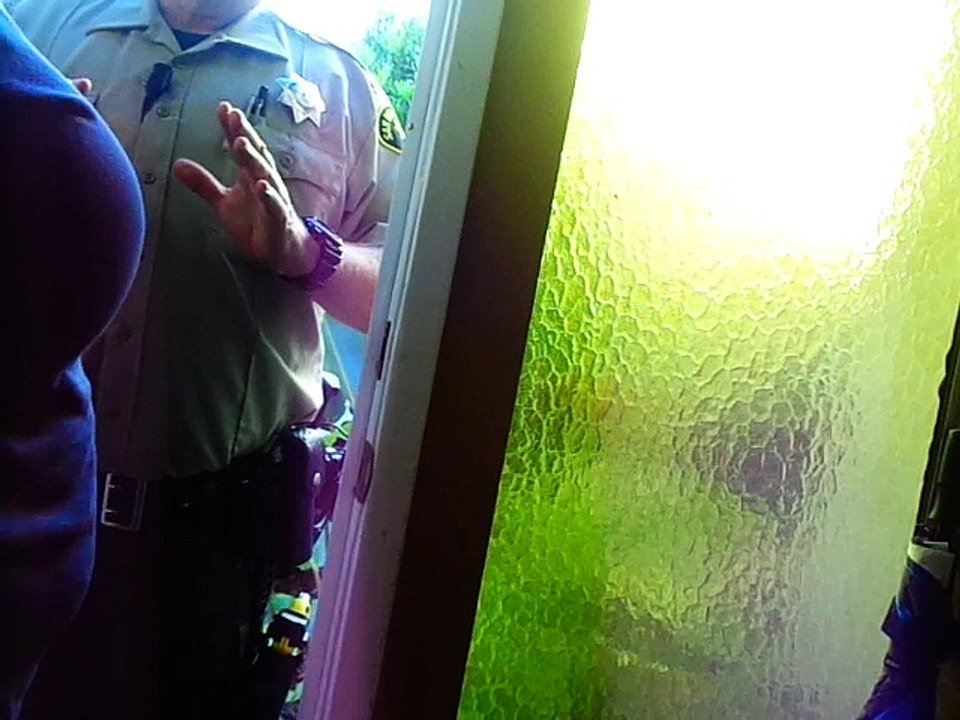 My 1st ever audit of any kind-San Diego County Sheriff Deputy (Holliday)-at my home!