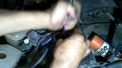 como trocar amortecedor do gol sem desmontar a torre