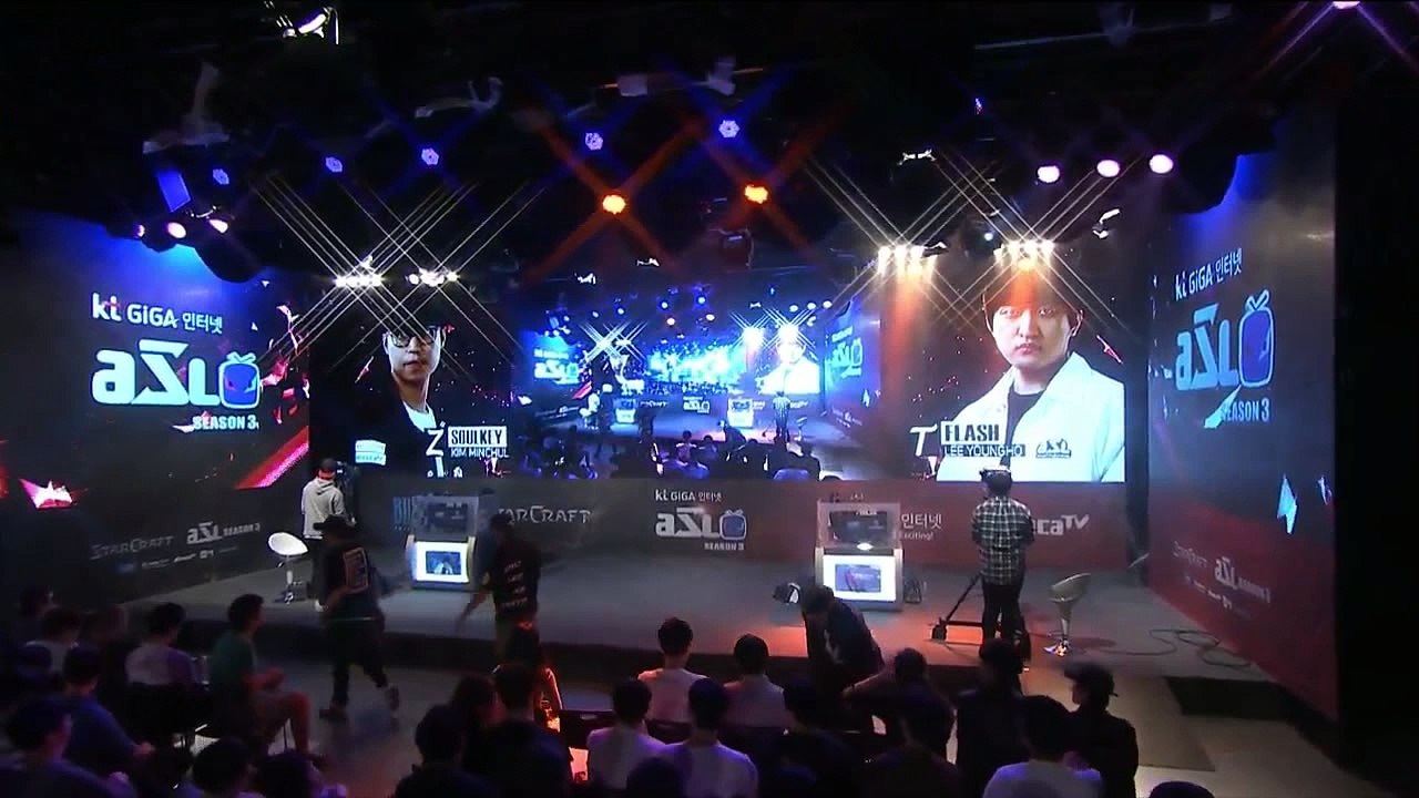 [TW]2017 AfreecaTV StarLeague(ASL) S3 Semi：Flash(T)　v.s.　Soulkey(Z)(Host：Hui & Sen)