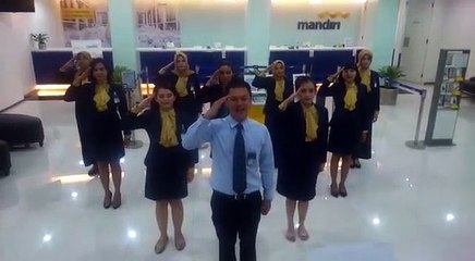 Yel Yel BANK MANDIRI Keren