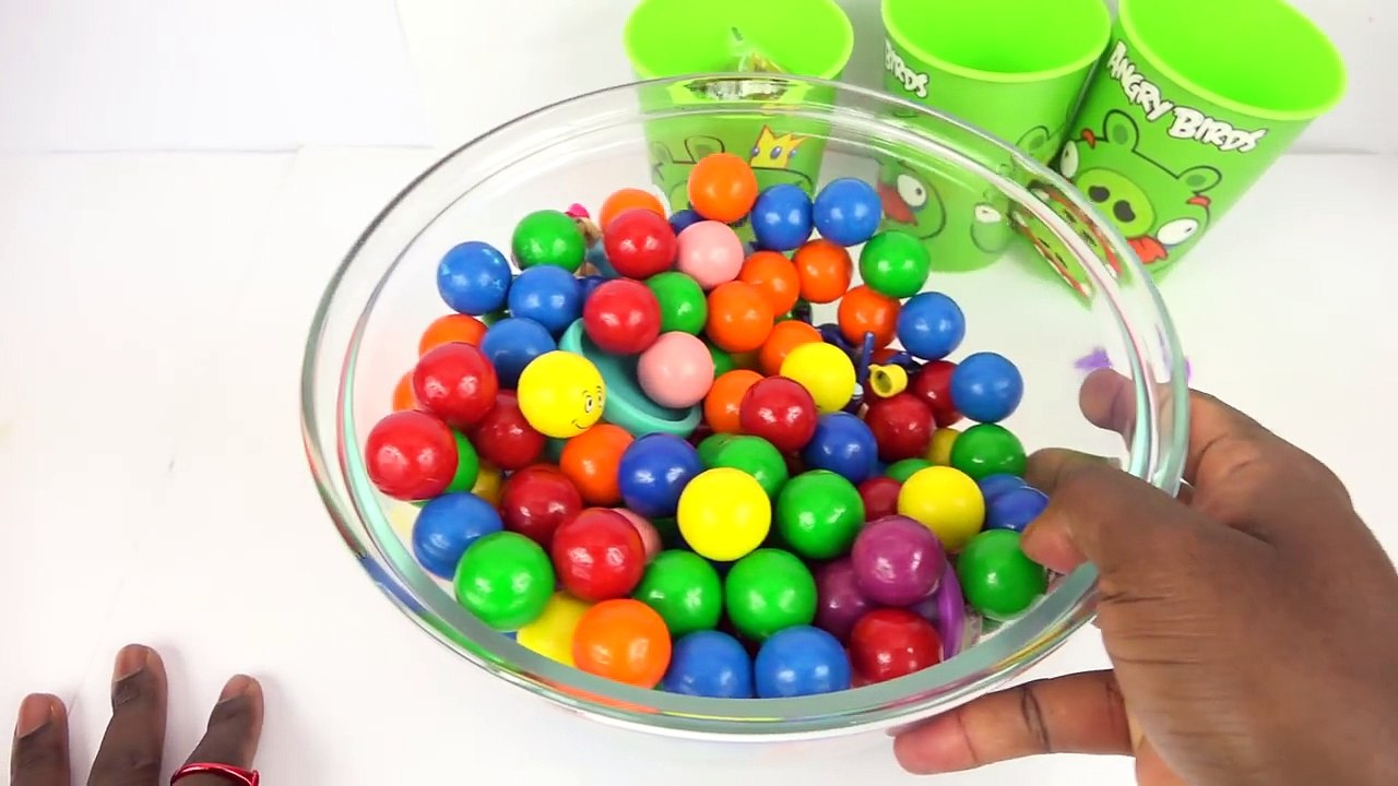 Inside Out Joy Gumball Bathtime Inside Out Surprise Eggs Toys Joy Disgust Fear Sadness & A