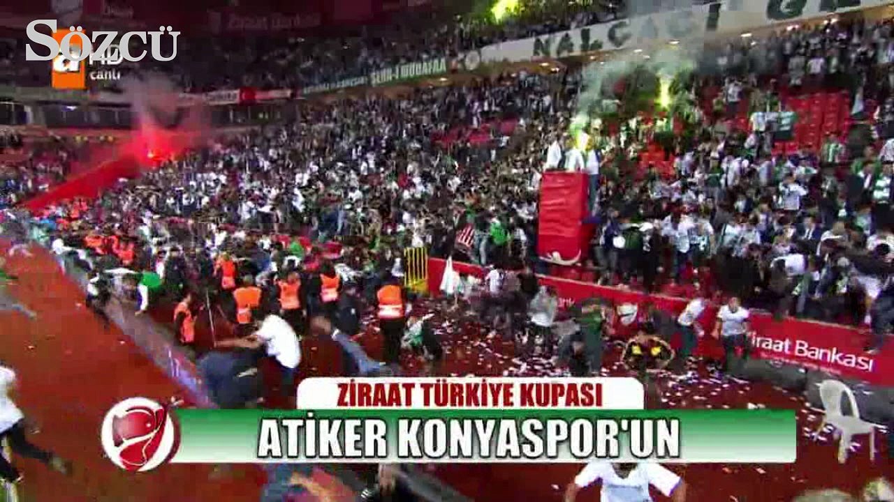 Konyaspor taraftarı büyük coşku yaşadı!