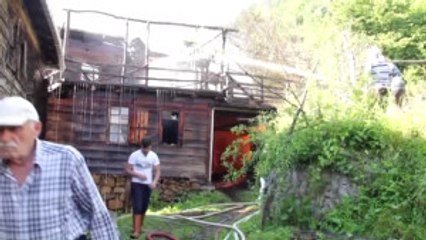 Kastamonu'da Ev Yangını