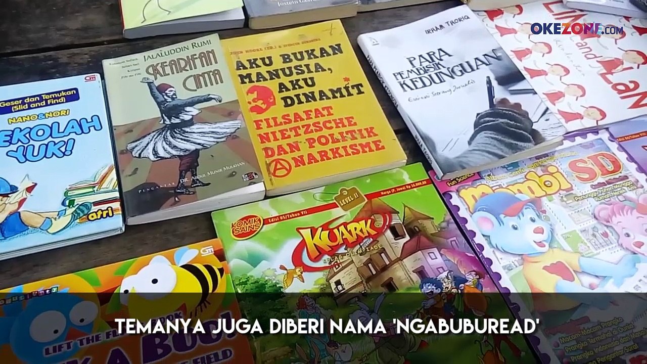 Menunggu Buka Puasa dengan Buka Lapak Baca