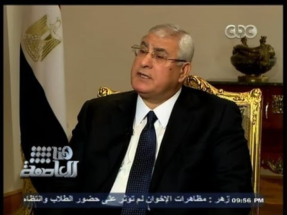 #هنا_العاصمة | الرئيس : المجتمع الدولي الأن يعي أن ماحدث في 30 يونيو ثورة أو موجة ثانية لثورة يناير