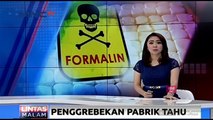 Gerebek Pabrik Tahu Mengandung Borak di Bogor