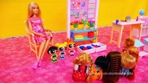 Powerpuff Girls Find Missing LPS Pets - Littlest Pet Shop and PPG Toys Review by Stories W