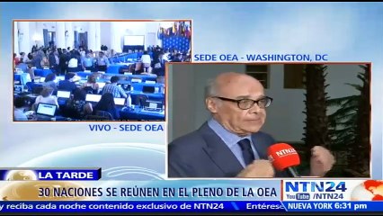 “Hay una urgencia que es inevitable, que es, para mí, una amenaza para el Estado venezolano y es la creación de la Constituyente”: Canciller de Perú, Ricardo Luna