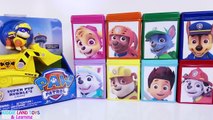 Paw Patrol Custom Cubeez Surprise Eggs Learn Colors Play-Doh Dippin Dots Candy Jelly Beans