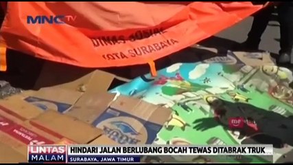 Hindari Jalan Berlubang, Bocah Ini Tewas Ditabrak Truk