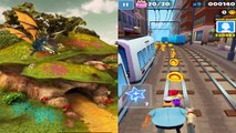 Games for Kids Learn Colors with Temple Run Oz Vs Subway Surf Copenhagen Video iGame Kids Cartoons,Cartoons animated anime game 2017