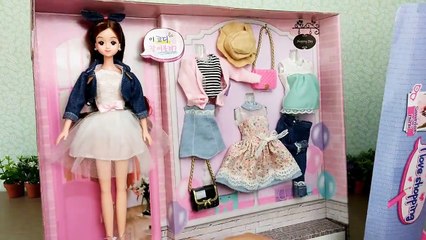 Vêtements poupée Robe déballage barbie 2 des vêtements de poupée Barbie habiller roupas de boneca barbie puppe kleid