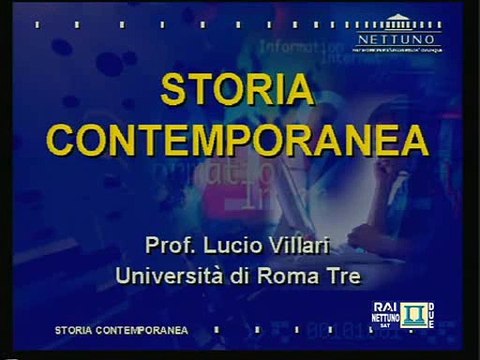Storia contemporanea - Lez 15 - La prima autocritica borghese