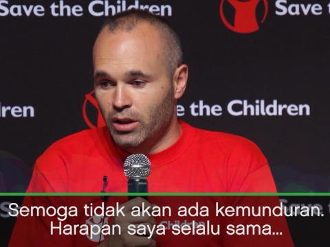 SOSIAL: Sepakbola: Saya Ingin Pensiun Di Barcelona - Iniesta