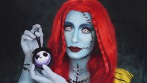 The Nightmare Before Christmas Sally Makeup Tutorial