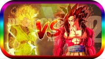 dragon ball xenoverse 2 fr GOKU Super Saiyen 4 Blue vs sangohan super sayen 2