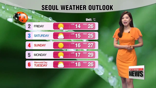 Rain along with thunder and lightning in some regions