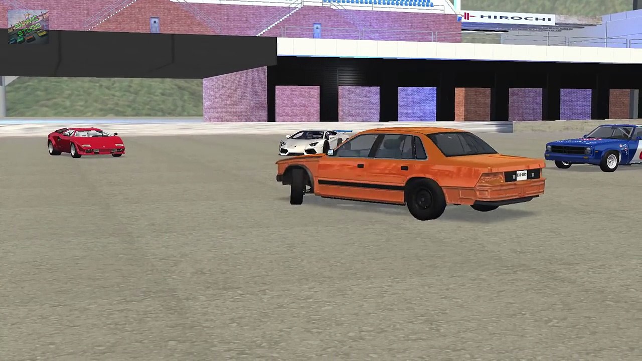 Beamng drive   Drift Crashes, Fails Compilation (real sound crashes)